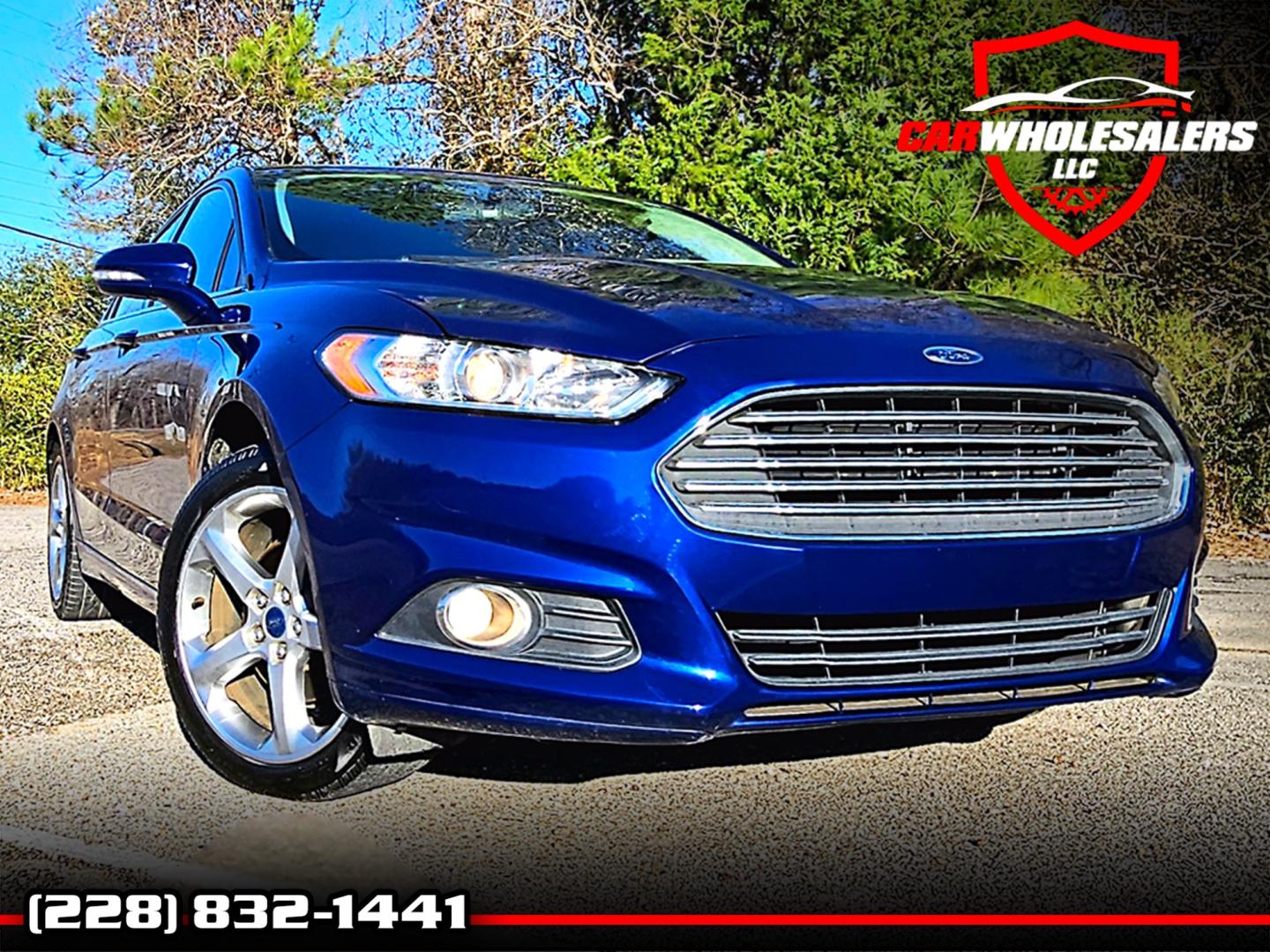 2015 Blue Ford Fusion SE (3FA6P0T96FR) with an 2.0L L4 DOHC 16V engine, Automatic transmission, located at 18001 Kellogg Rd, Saucier, MS, 39574, (228) 832-1441, 39.421459, -76.641457 - Photo#23